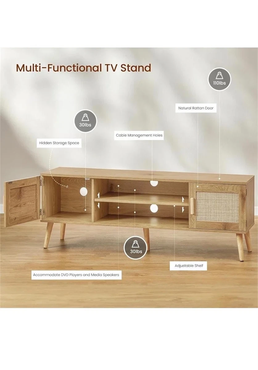 New Rattan TV Stand - photo 4