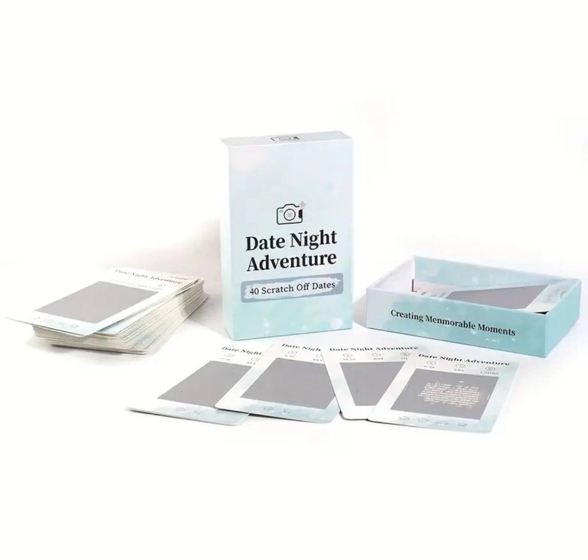 Date Night Adventure Scratch Off Cards