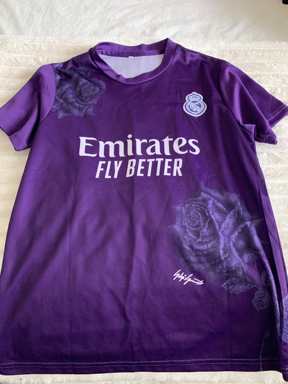 Purple Bellingham #5 Soccer Jersey