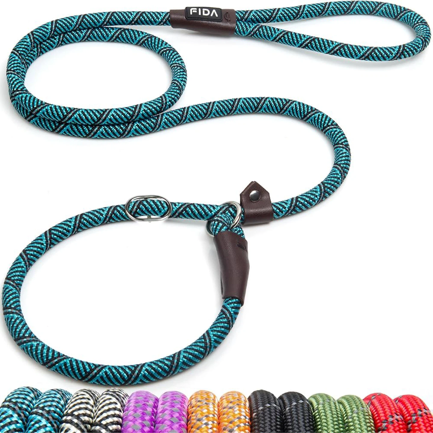 Fida Durable Slip Lead Dog Leash, 6 FT x 1/2" Heavy Duty - NWT