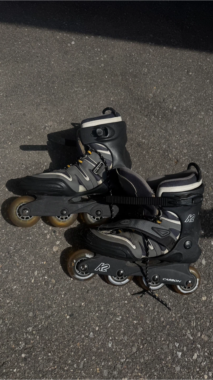 Carbon Rollerblade K2 Camano- M Size 8