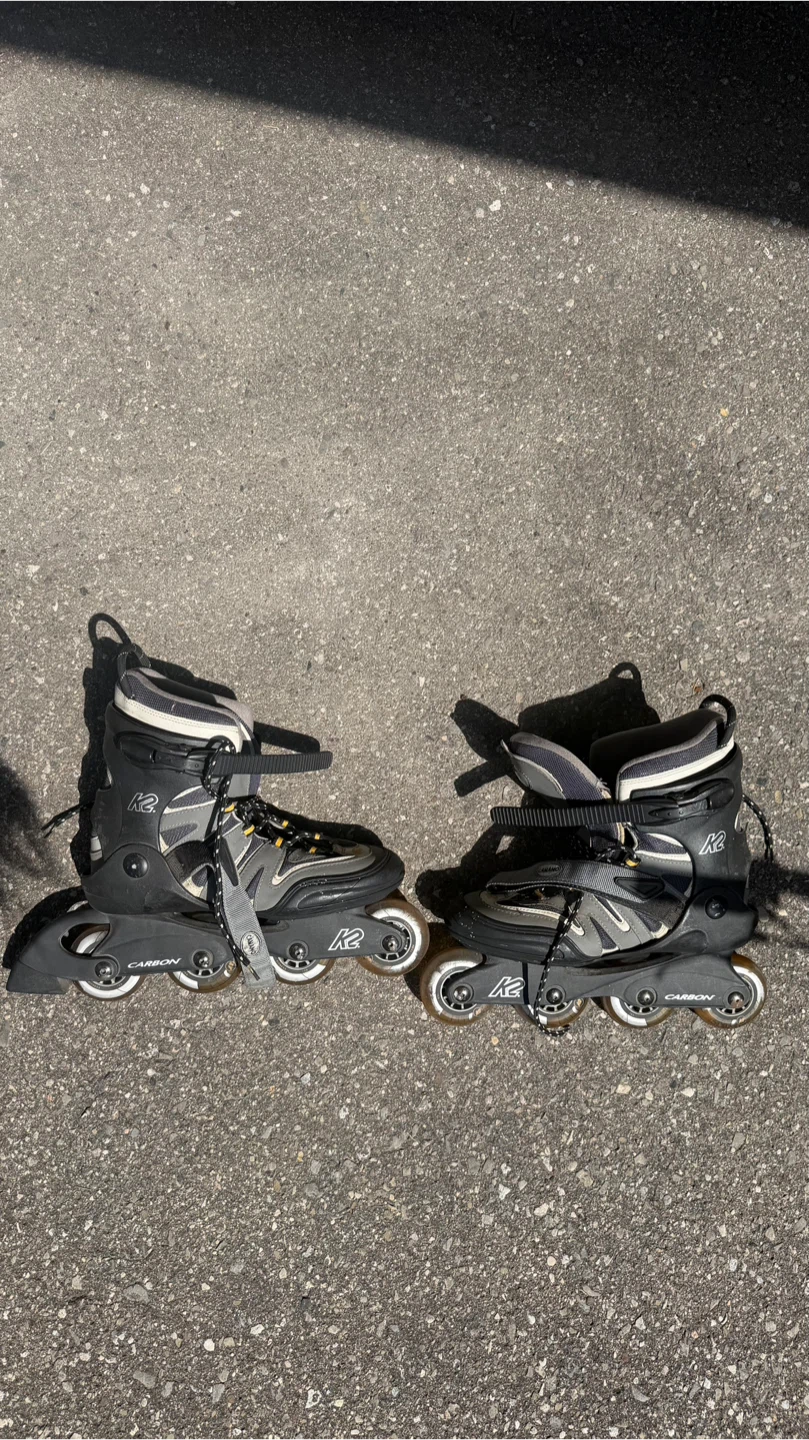 Carbon Rollerblade K2 Camano- M Size 8 - photo 2