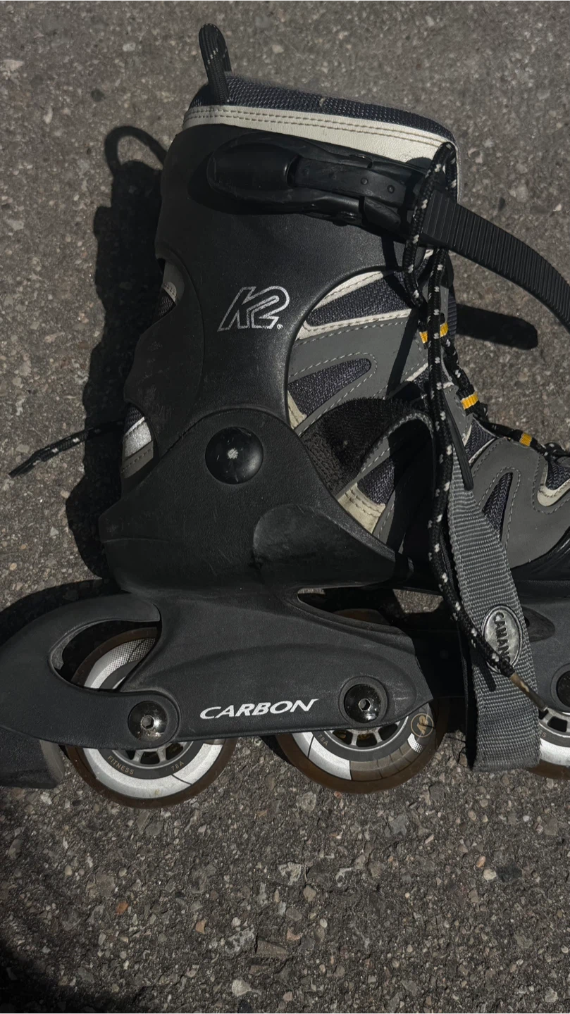 Carbon Rollerblade K2 Camano- M Size 8 - photo 3