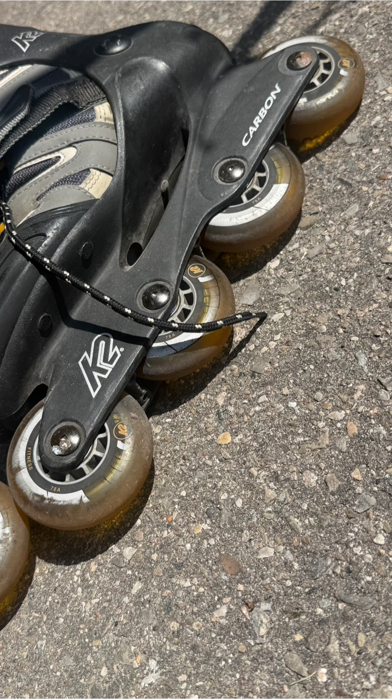 Carbon Rollerblade K2 Camano- M Size 8 - photo 4