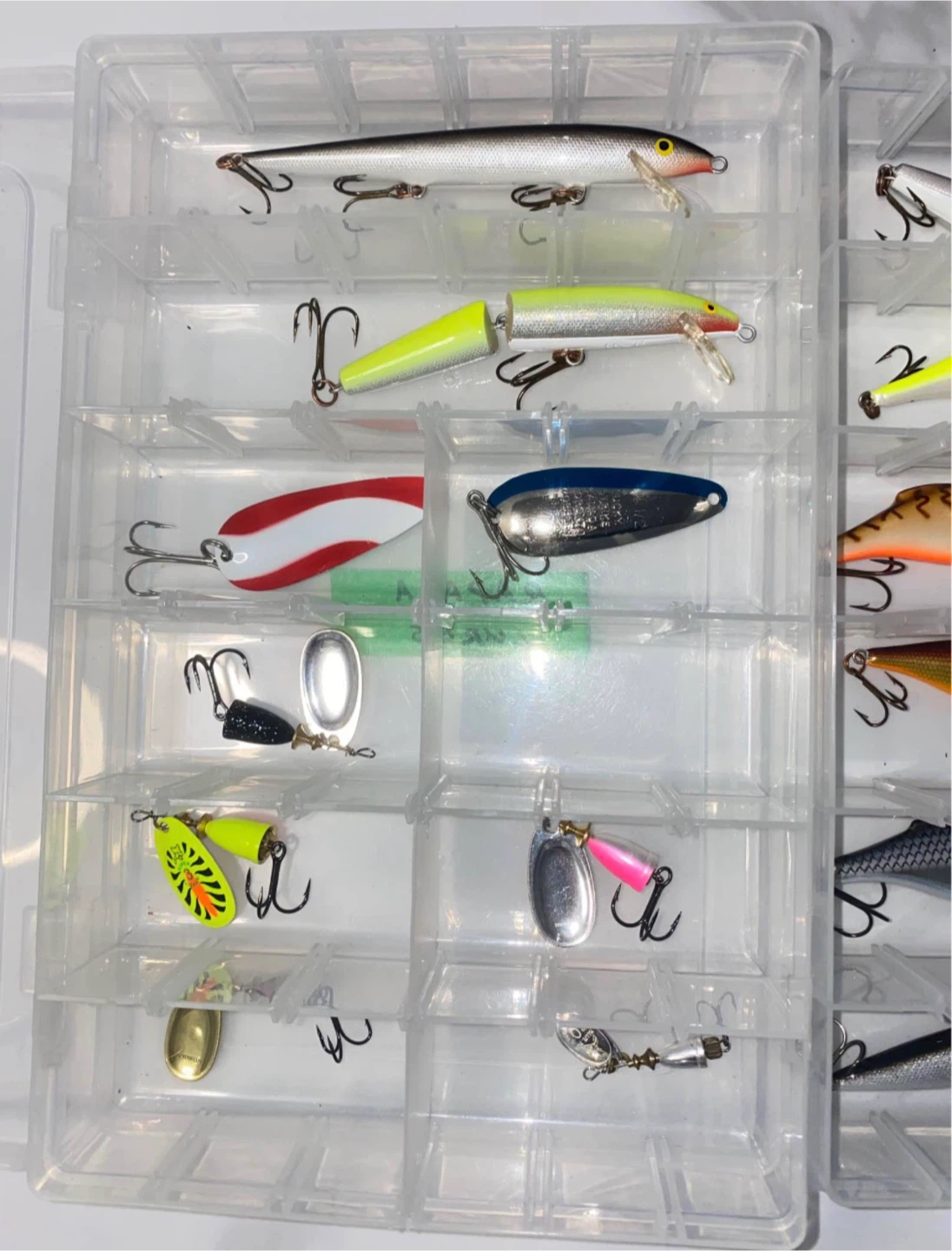 Vintage Rapala Lures and Blue Fox Spinners - photo 3