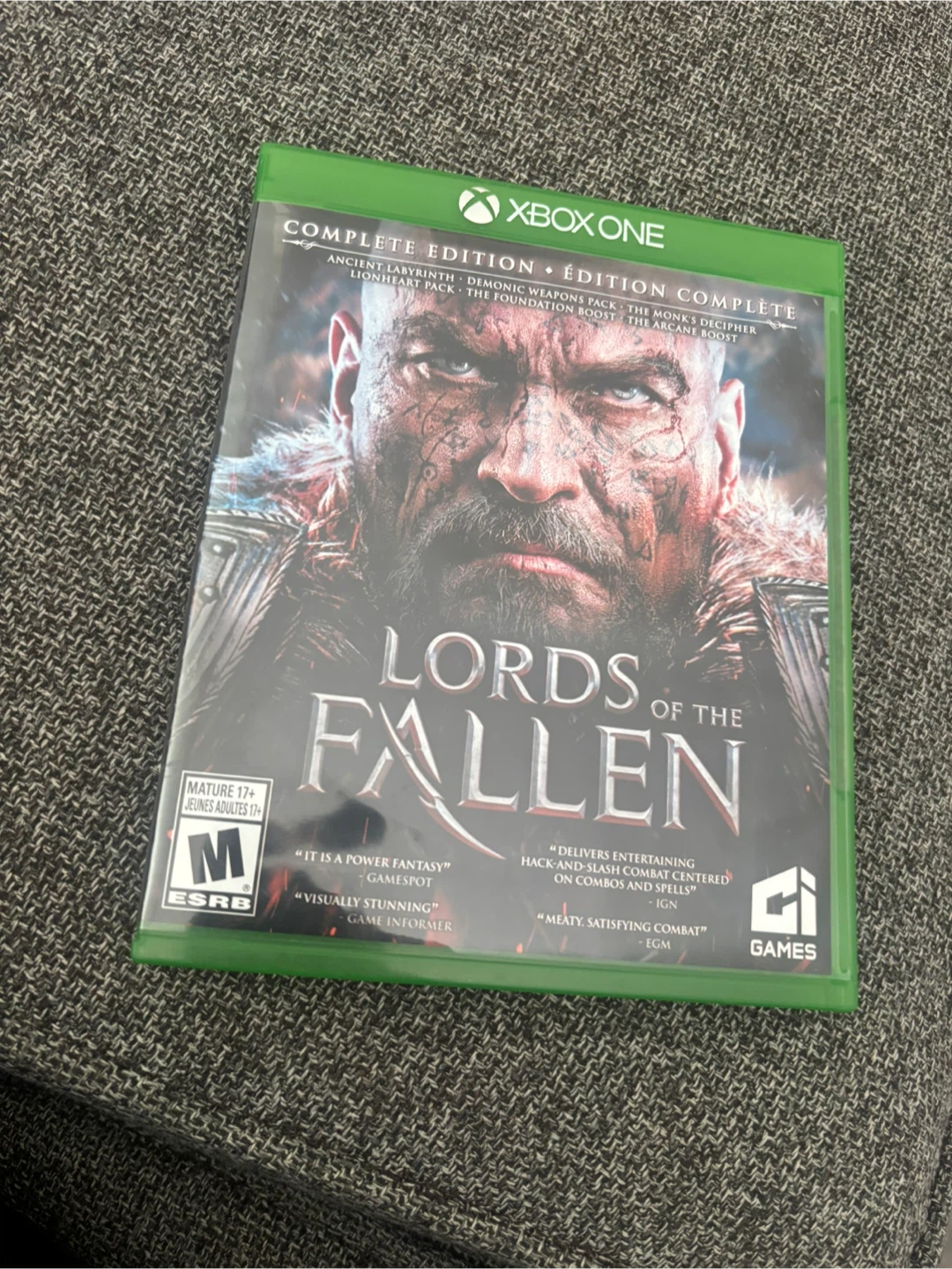 Xbox One S Console with Controller and Lords of the Fallen Game - photo 5