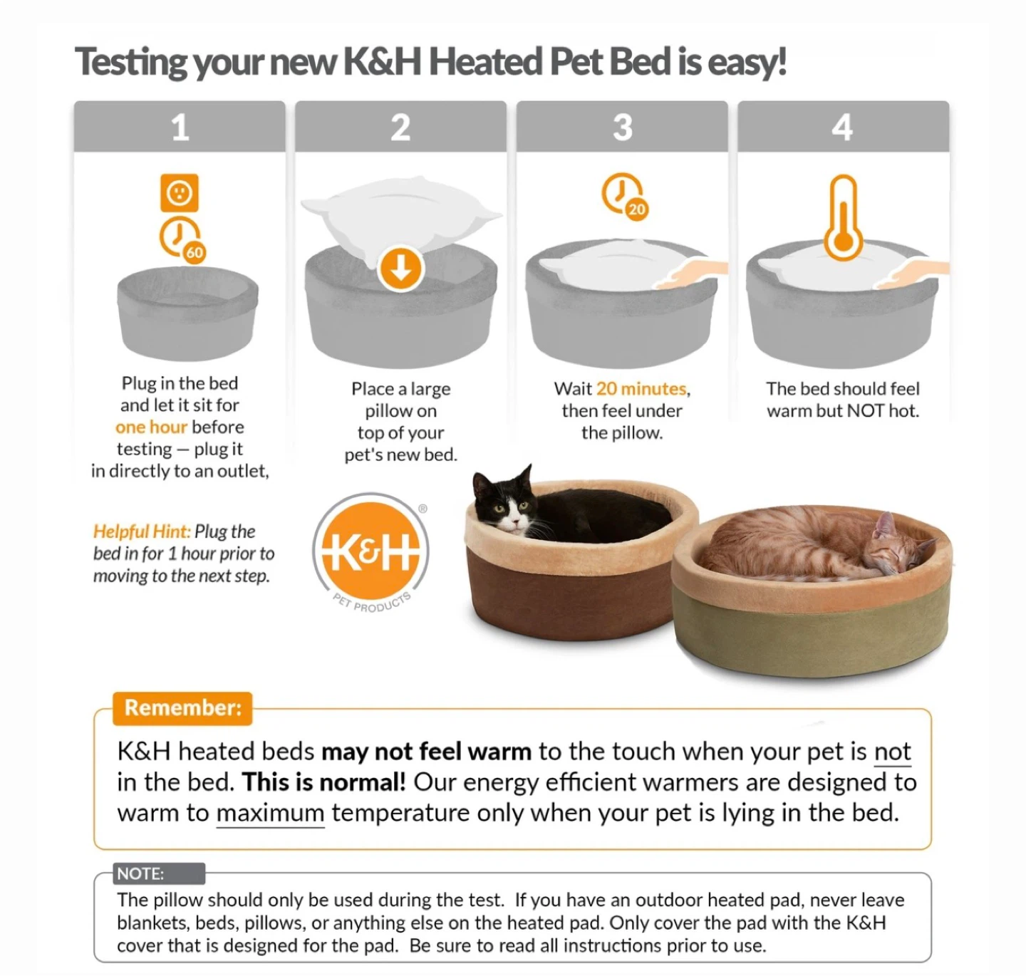 Heated Cat Bed - photo 4