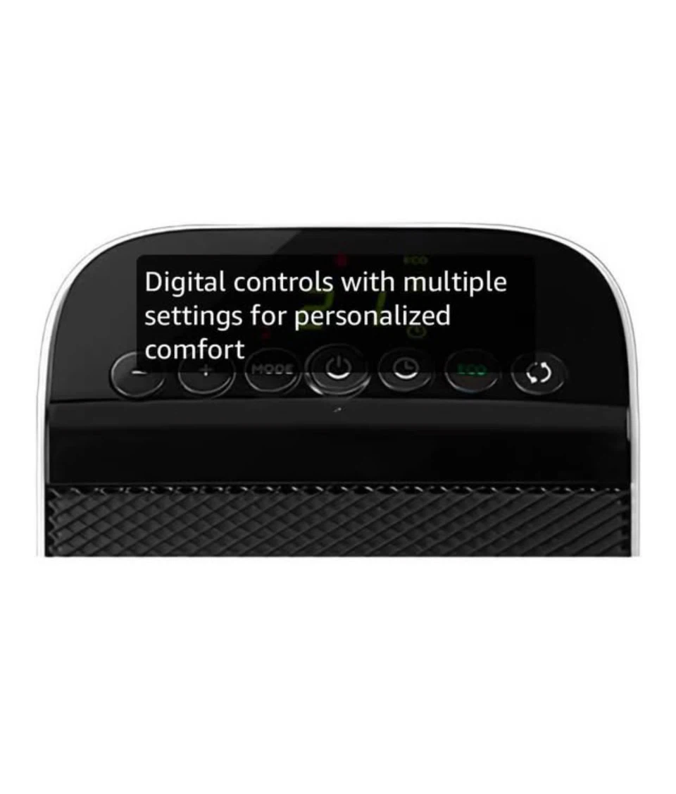 De'Longhi Tower Electric Heater with Remote - photo 5