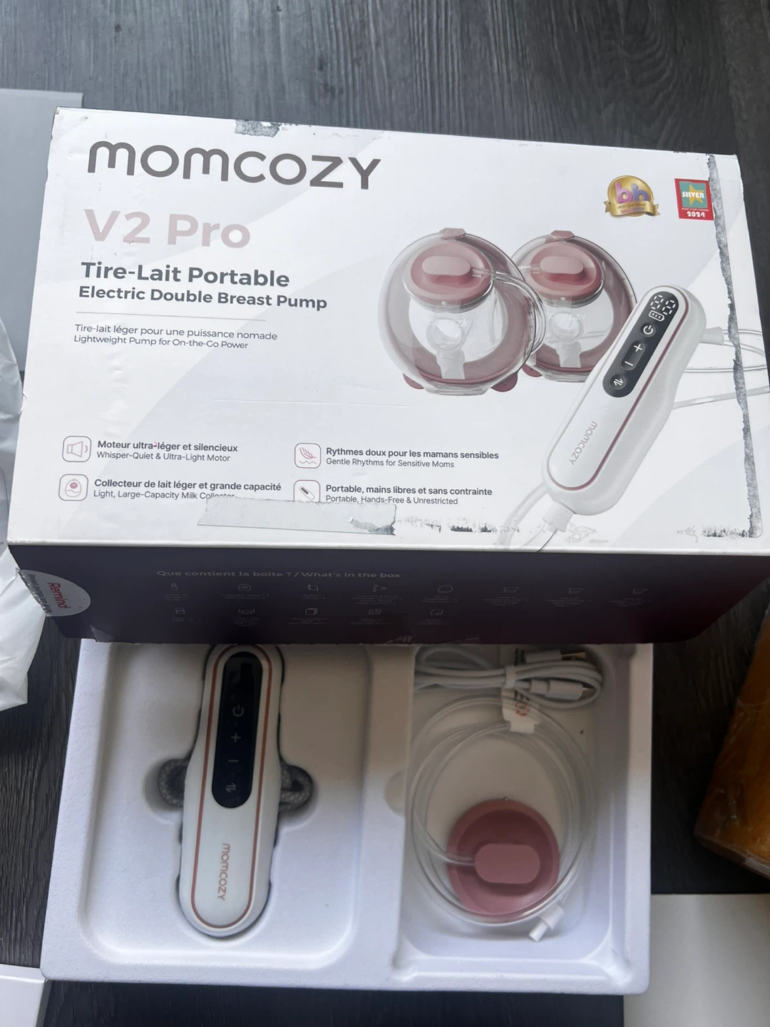Momcozy V2 Pro Electric Double Breast Pump