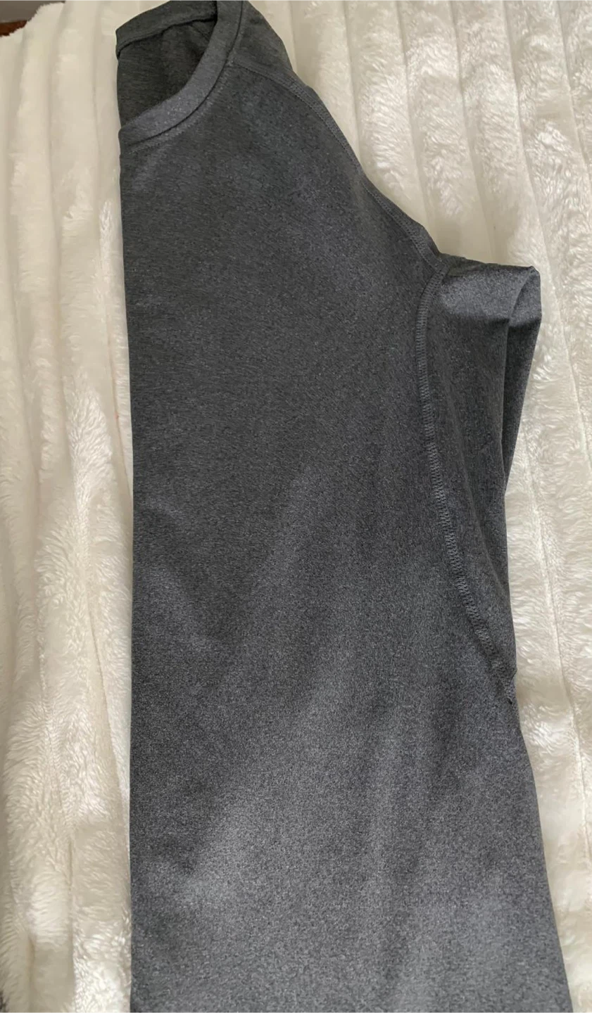 Grey Long Sleeve Athletic Shirt - photo 2