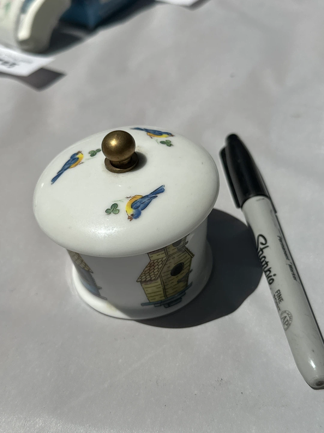 House of Brill Porcelain Birdhouse and Bird Design - photo 3