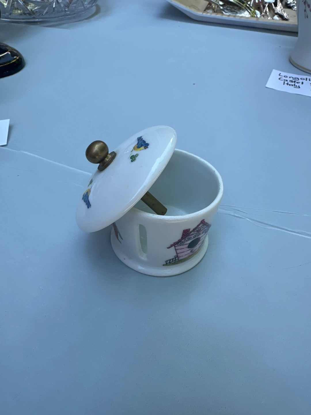 House of Brill Porcelain Birdhouse and Bird Design - photo 4