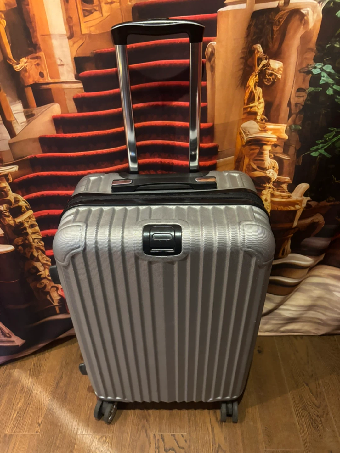 Silver Hardside Spinner Suitcase - photo 2