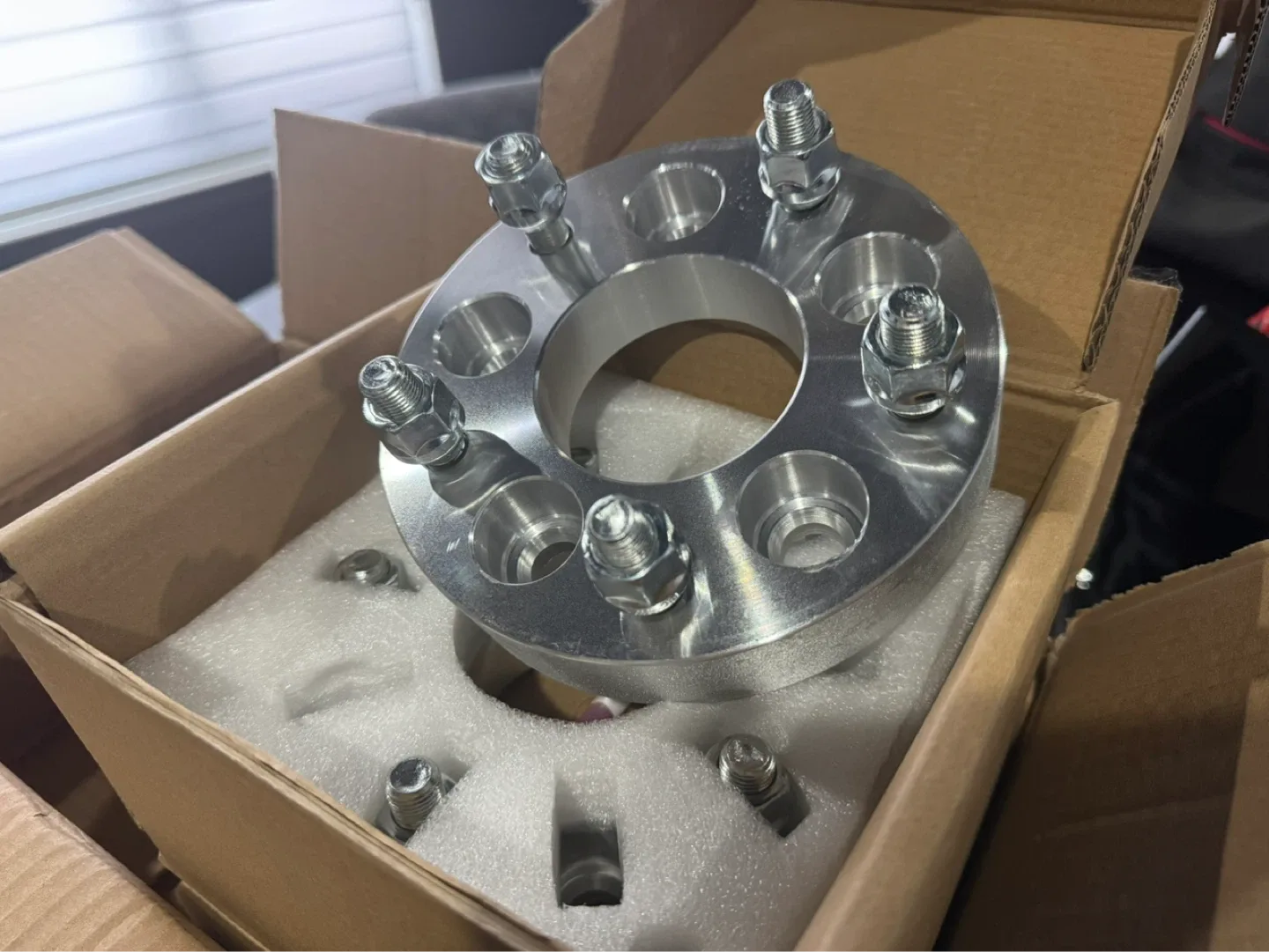 SCITOO 5x114.3 to 5x127 Wheel Spacers 5 Lug 4Pcs 1.25" - BNIB - photo 2