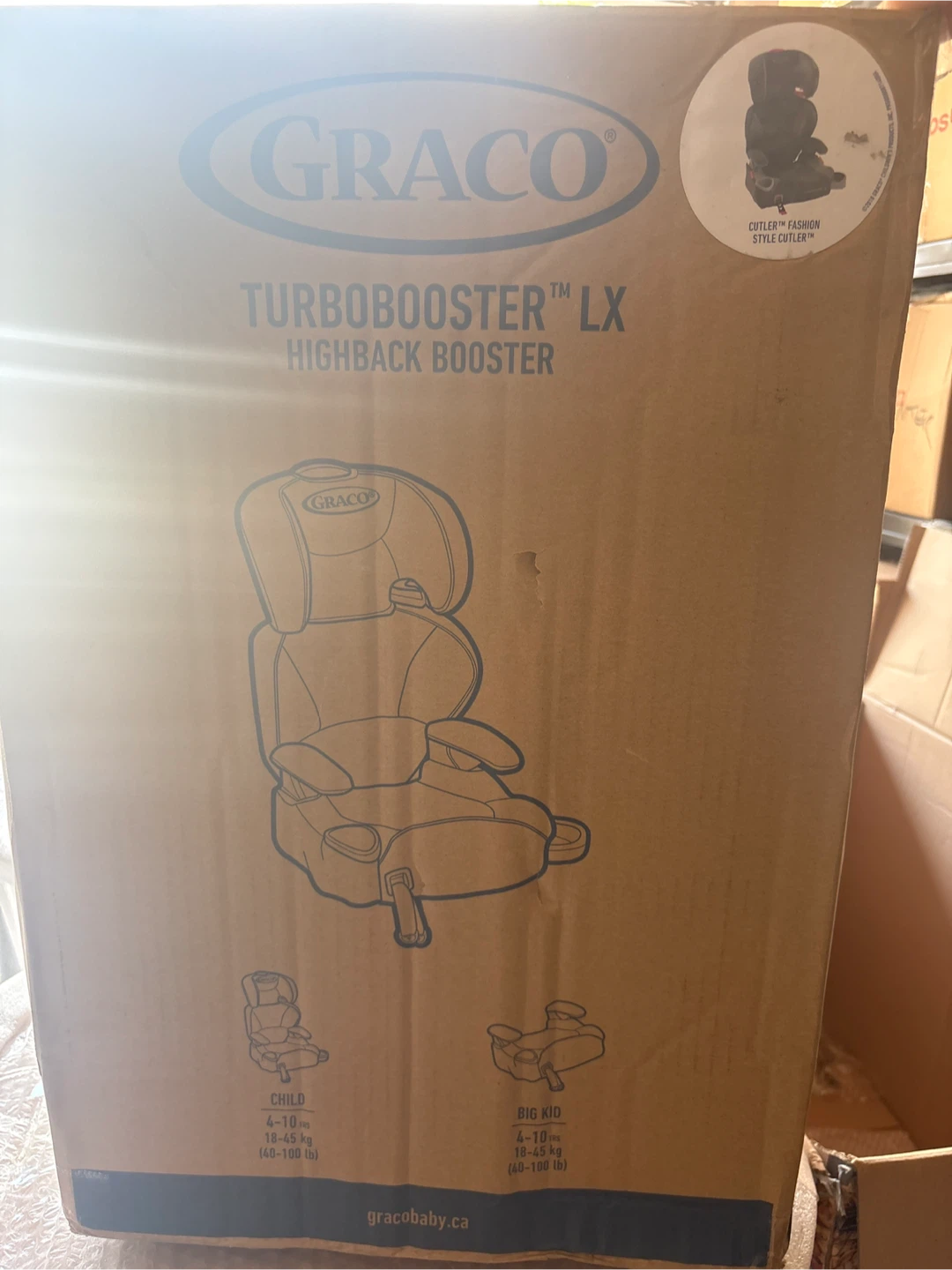 Graco TurboBooster LX Highback Booster Car Seat