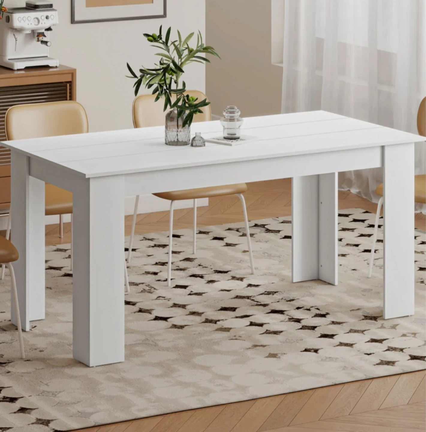 White Dining Table - photo 2