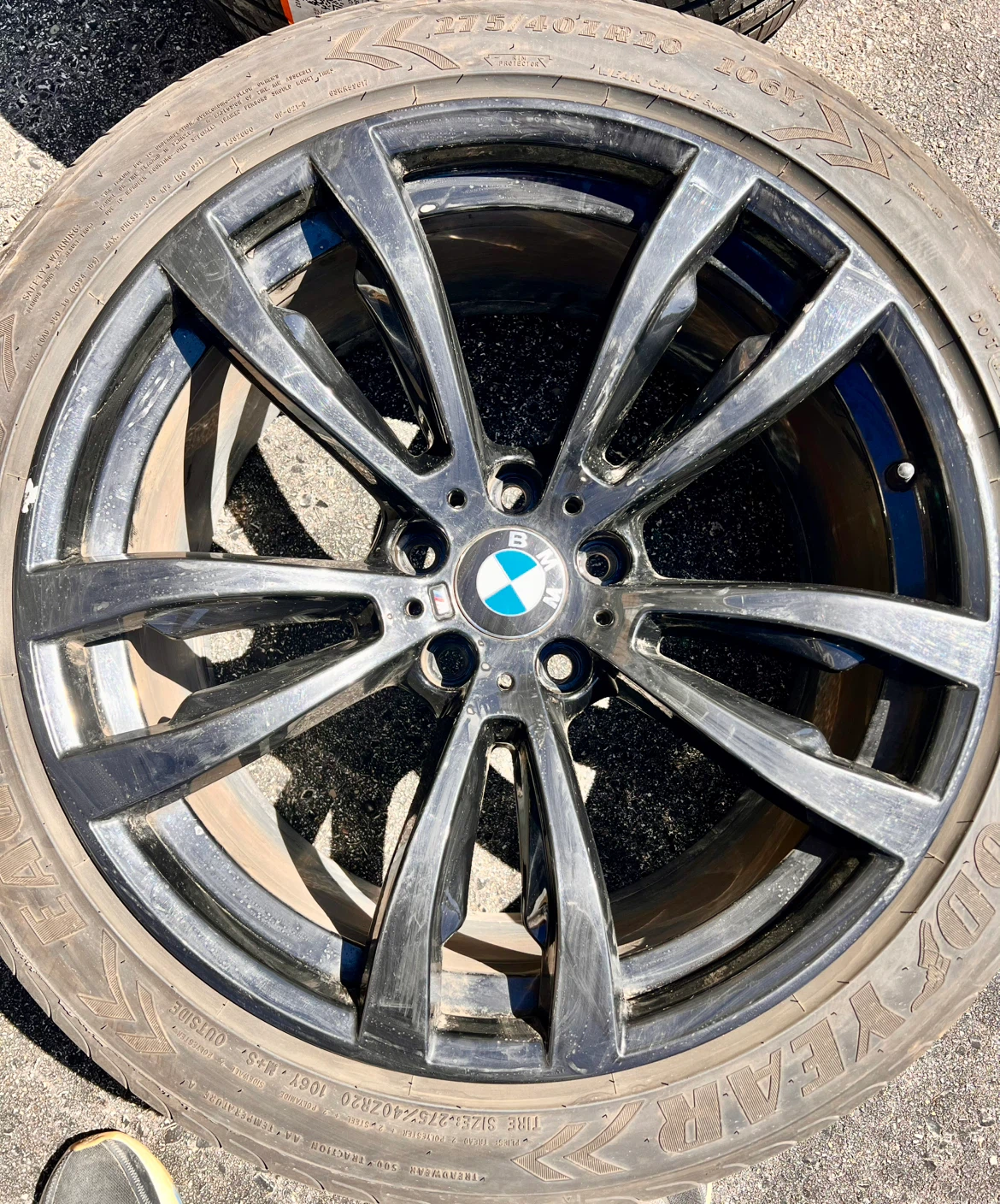4 BMW X5 Wheels and all-season tires 27540R20 31535R20 for sale - photo 3