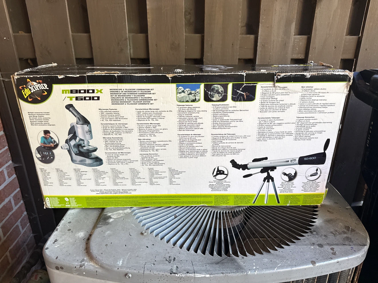 Edu Science Microscope and Telescope Combination Set M800X T600 - photo 3