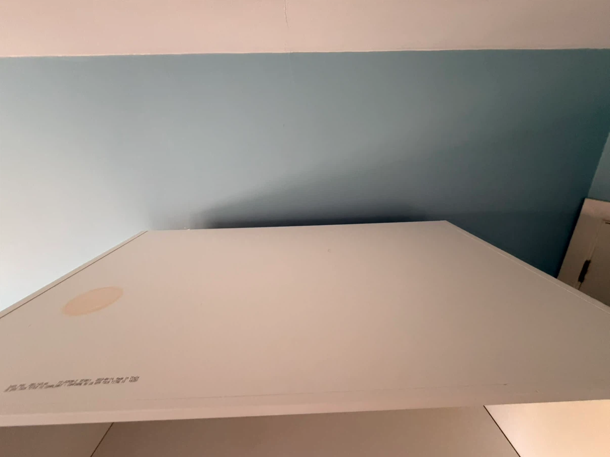 White Wardrobe with 6 Drawers and 2 Shelves - photo 5