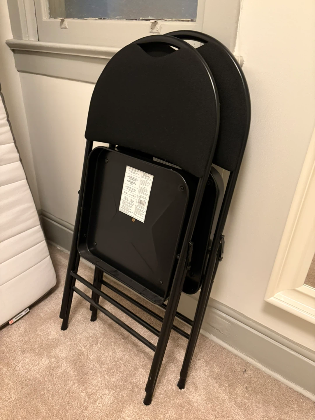 Black Folding Chair (3 available) - photo 3