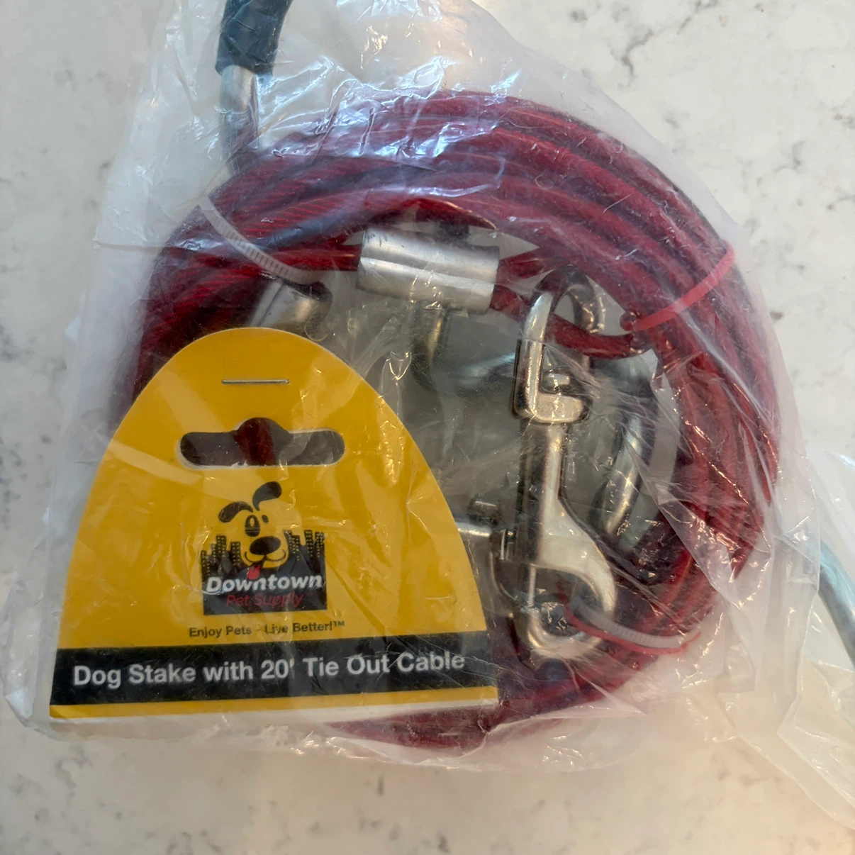 Downtown Pet Supply Dog Stake with 20' Tie Out Cable - photo 2