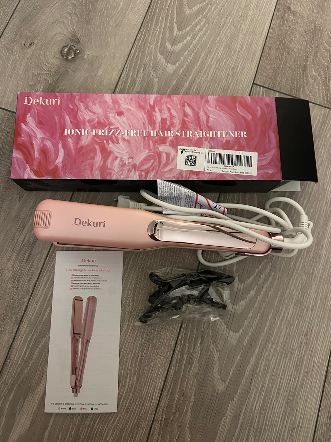 Dekuri Ionic Frizz-Free Hair Straightener
