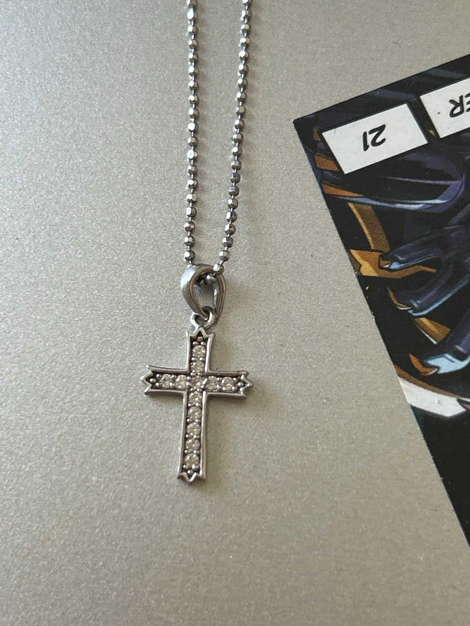 Children’s Bittersweet Cross Necklace