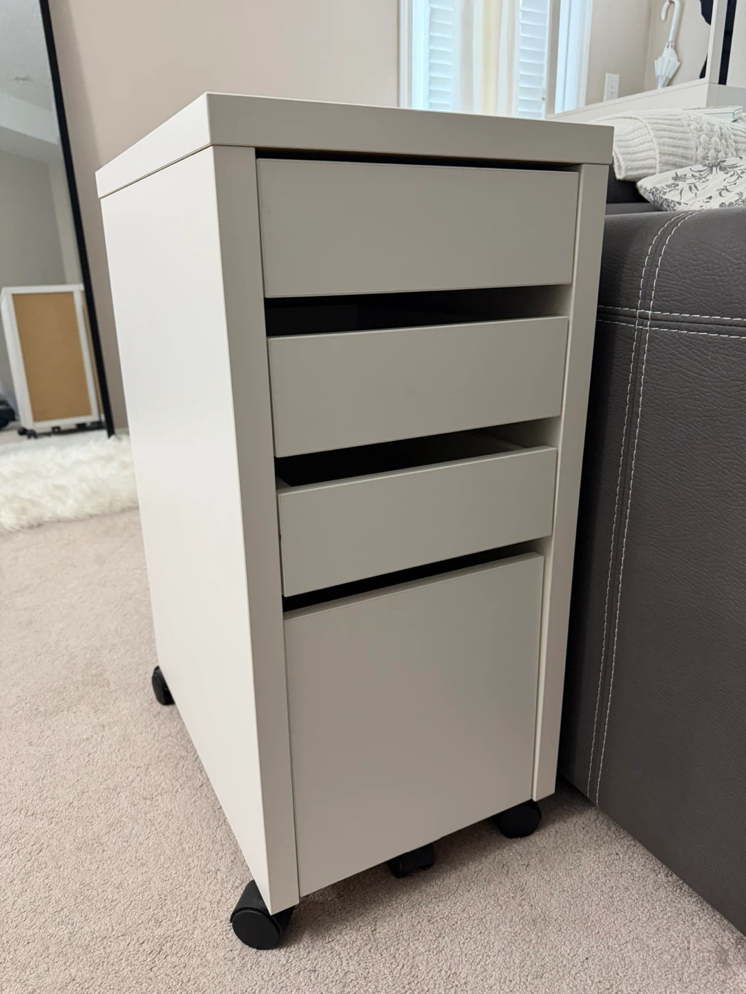 IKEA MICKE Drawer Unit White