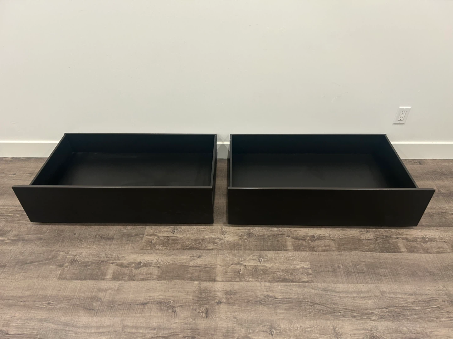 IKEA MALM under bed drawers x2