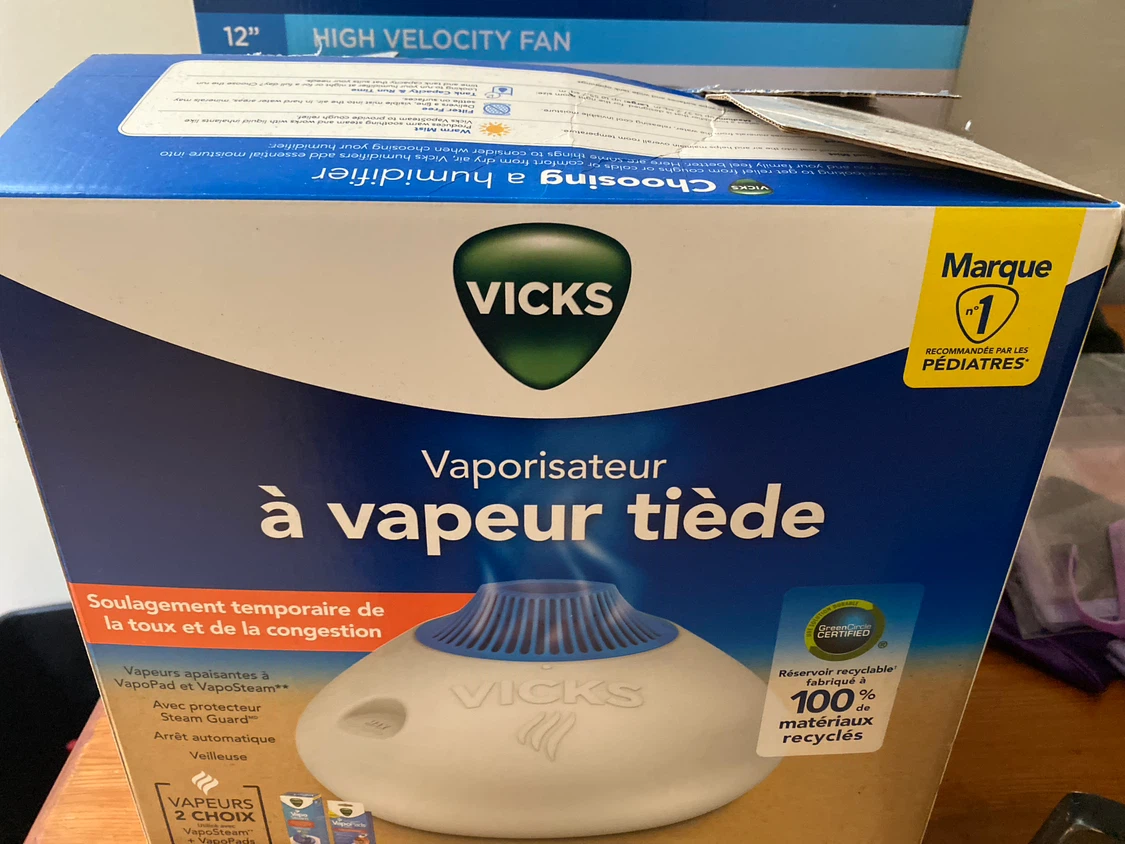 Vicks Warm Steam Vaporizer