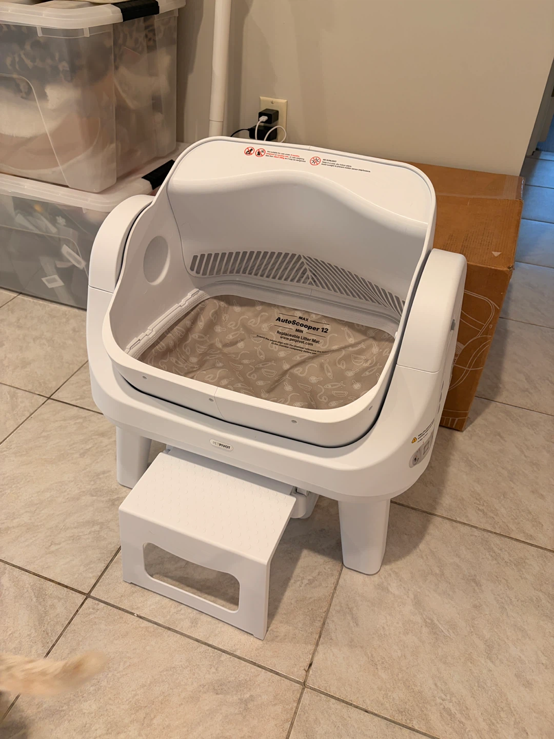 PetPivot AutoScooper 12 cat litter box Fortlee, Englewood cliffs