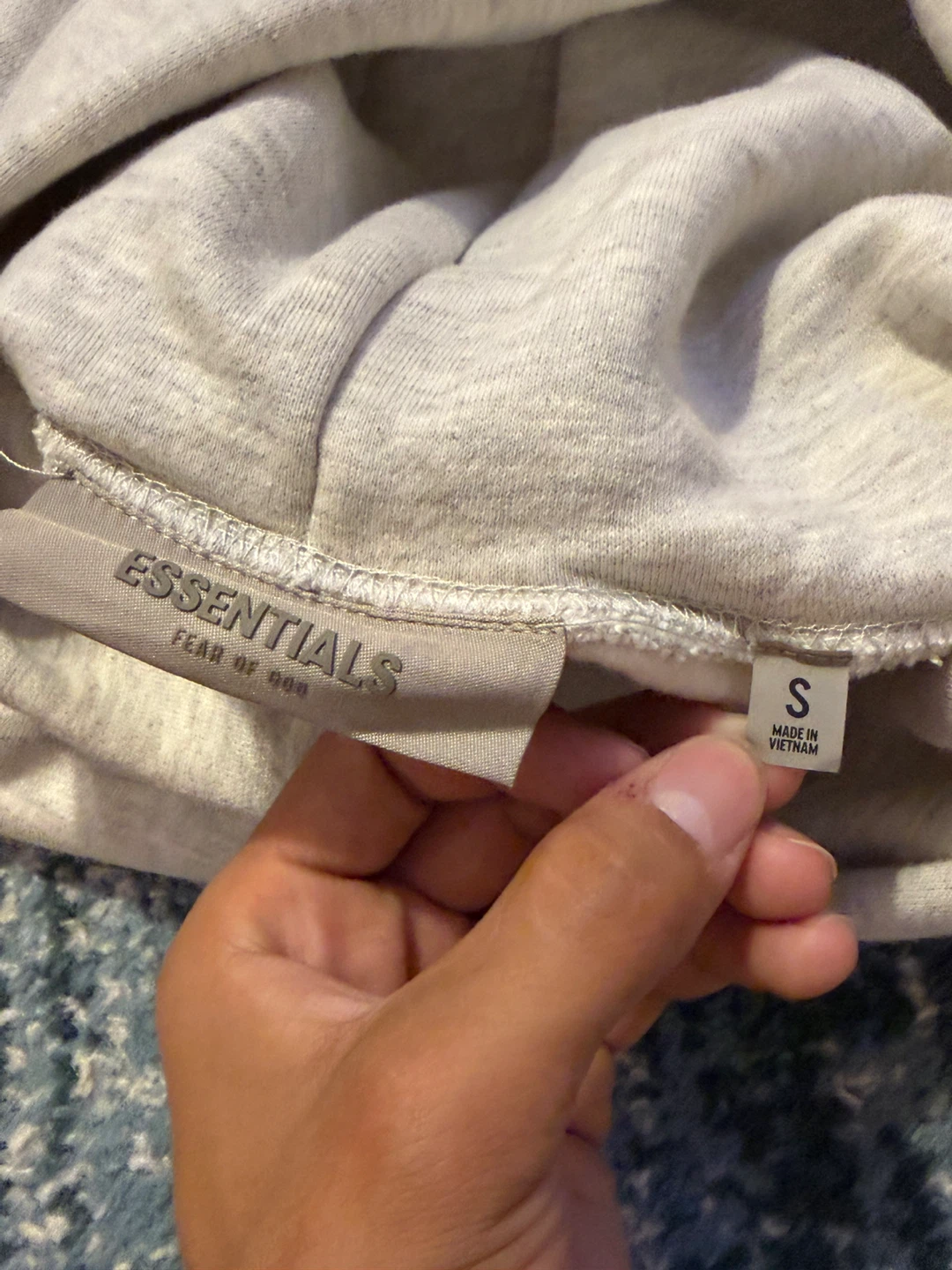 Essentials Fear of God Hoodie - Size S - photo 3