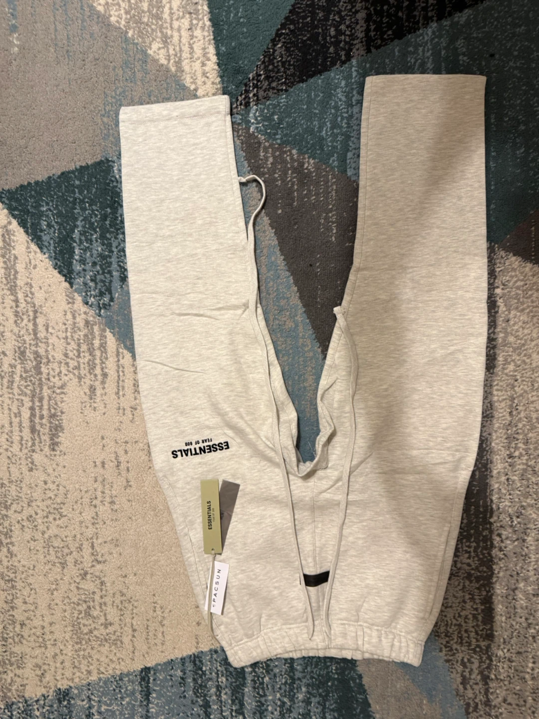 Fear of God Essentials Sweatpants Size S Heather Grey