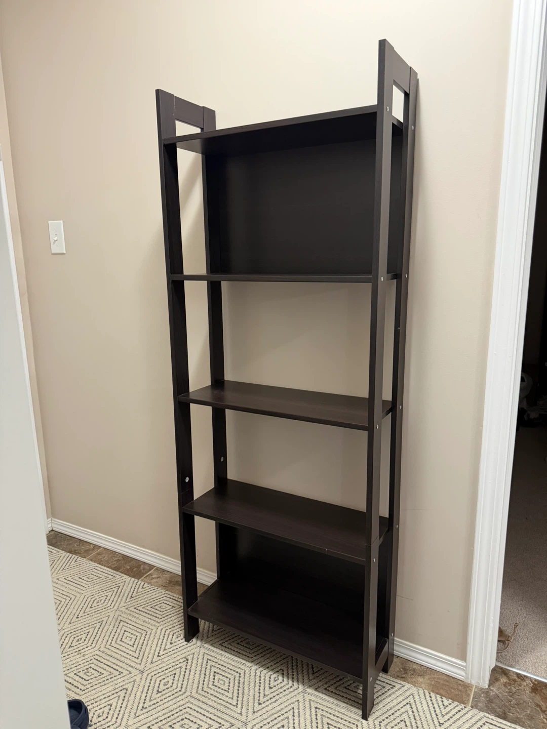 IKEA LAIVA Bookcase - Black-brown