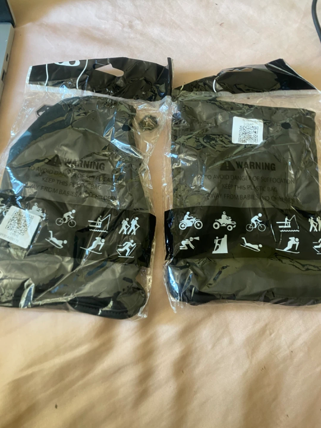 Black Balaclava Face Masks (2-Pack) - photo 2