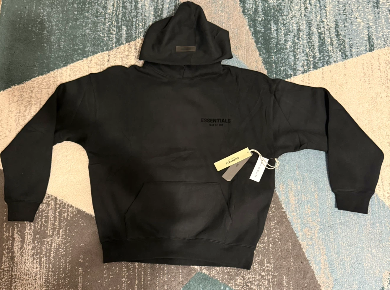 Fear of God Essentials Hoodie Black Size S