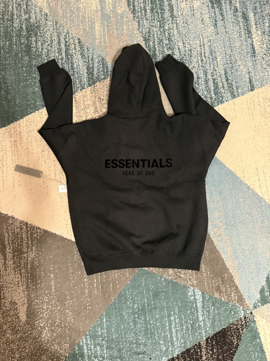 Fear of God Essentials Hoodie Black Size S - photo 2