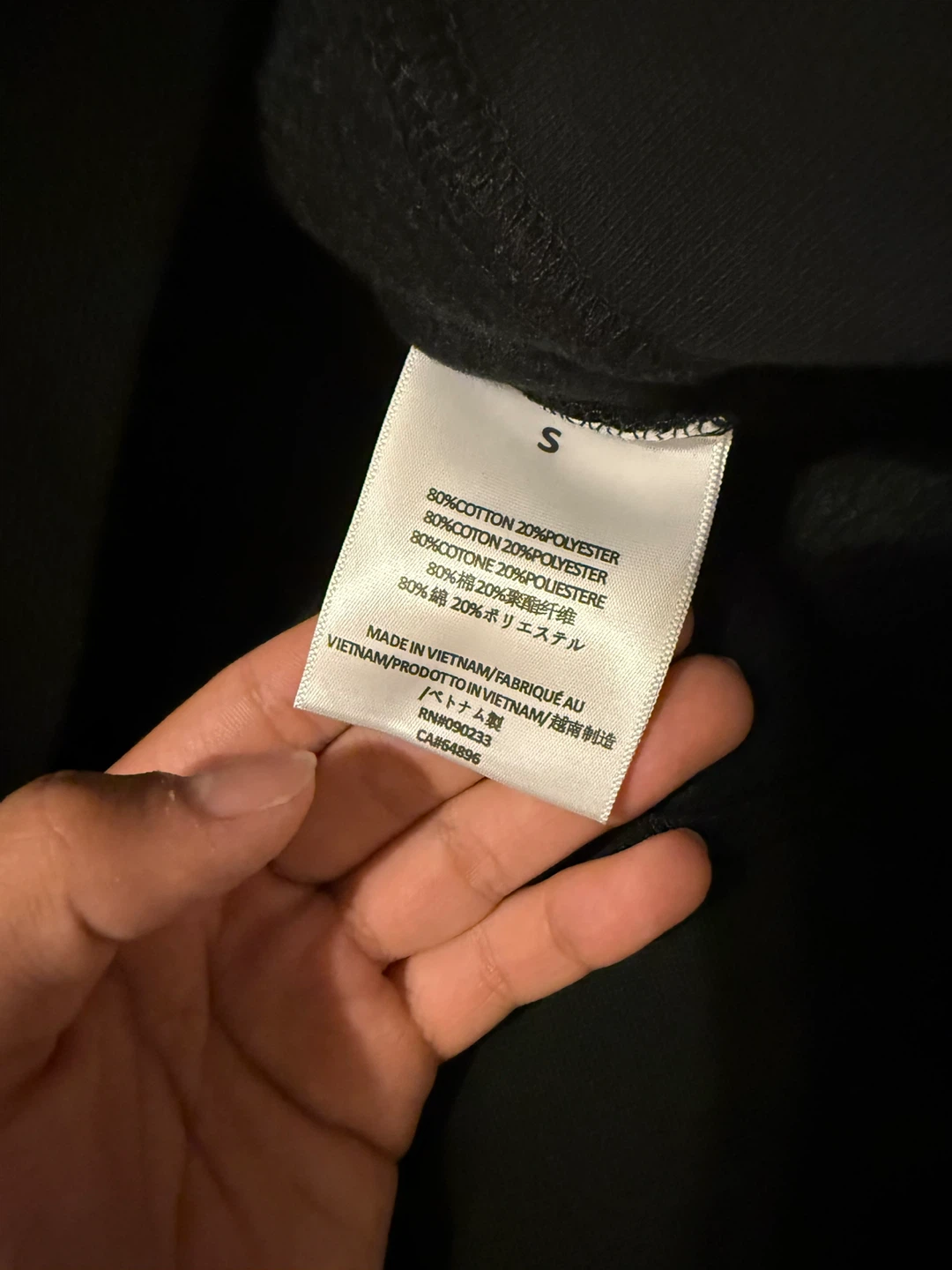 Fear of God Essentials Hoodie Black Size S - photo 4