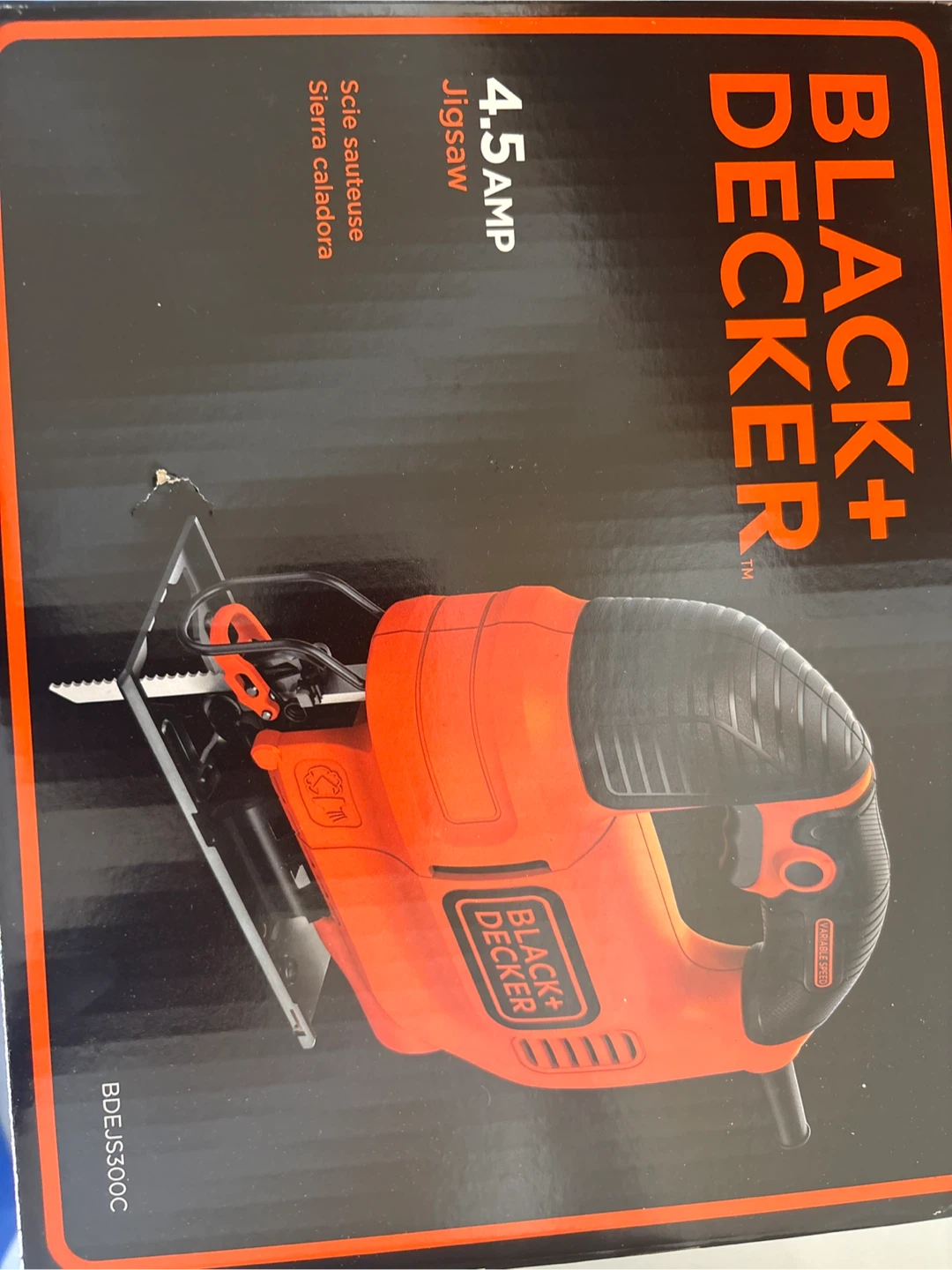 Black+Decker 4.5 AMP Jigsaw - photo 2