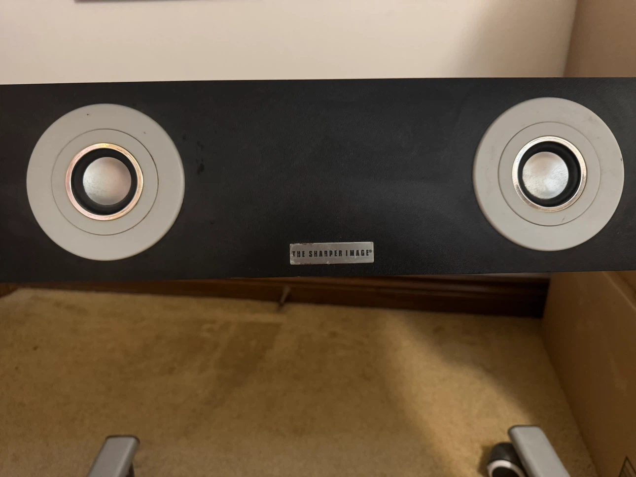 The Sharper Image Desk with Built-in Speakers and USB Hub - photo 3