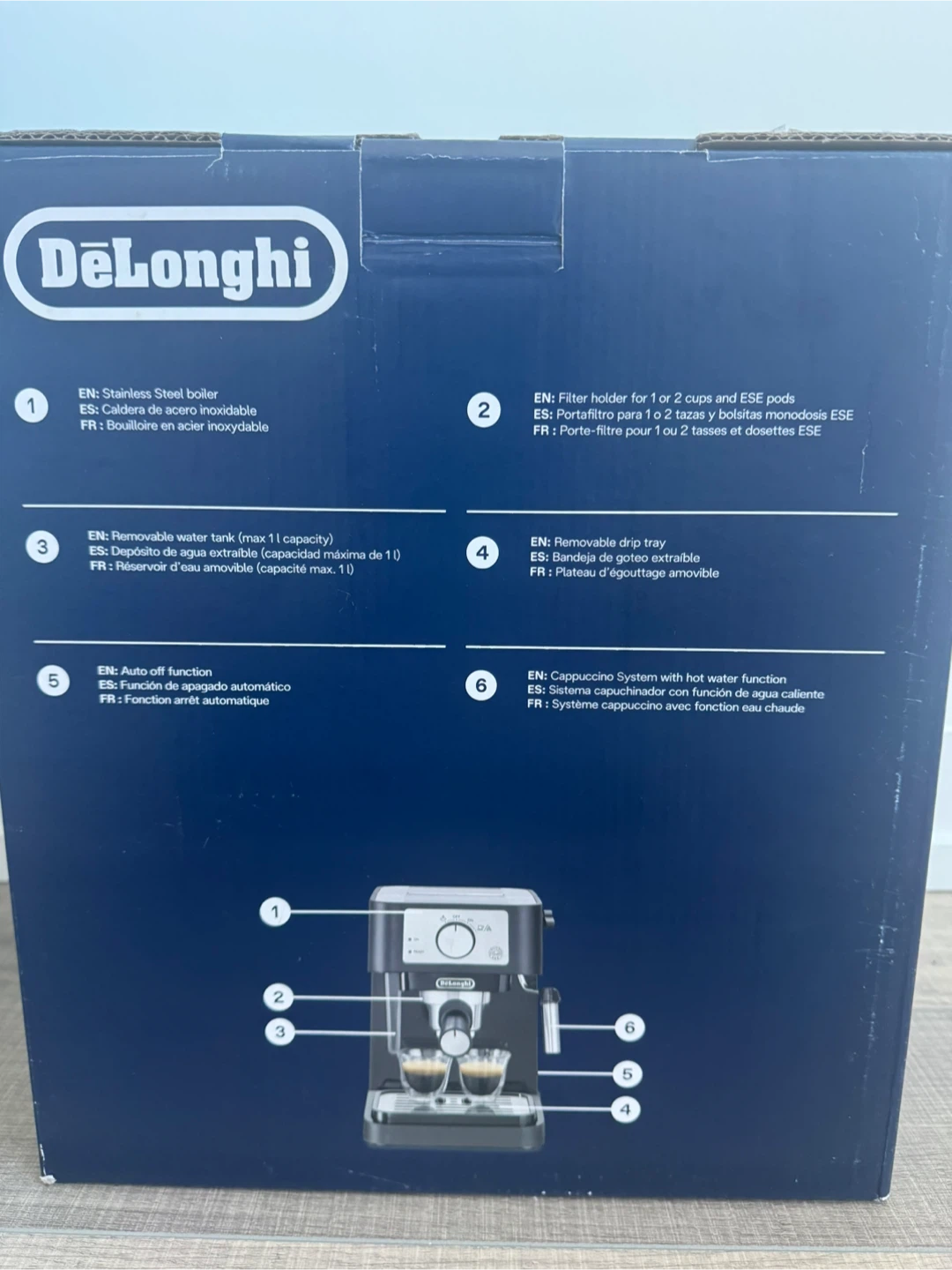 DeLonghi Stilosa Espresso and Cappuccino Maker - photo 4