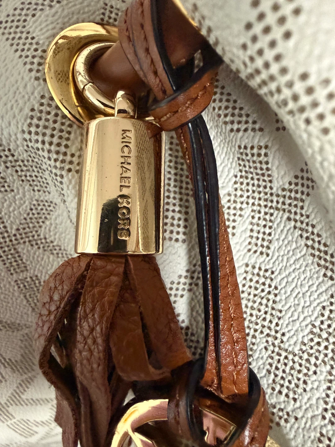 Michael Kors Signature Monogram Bucket Bag - photo 4