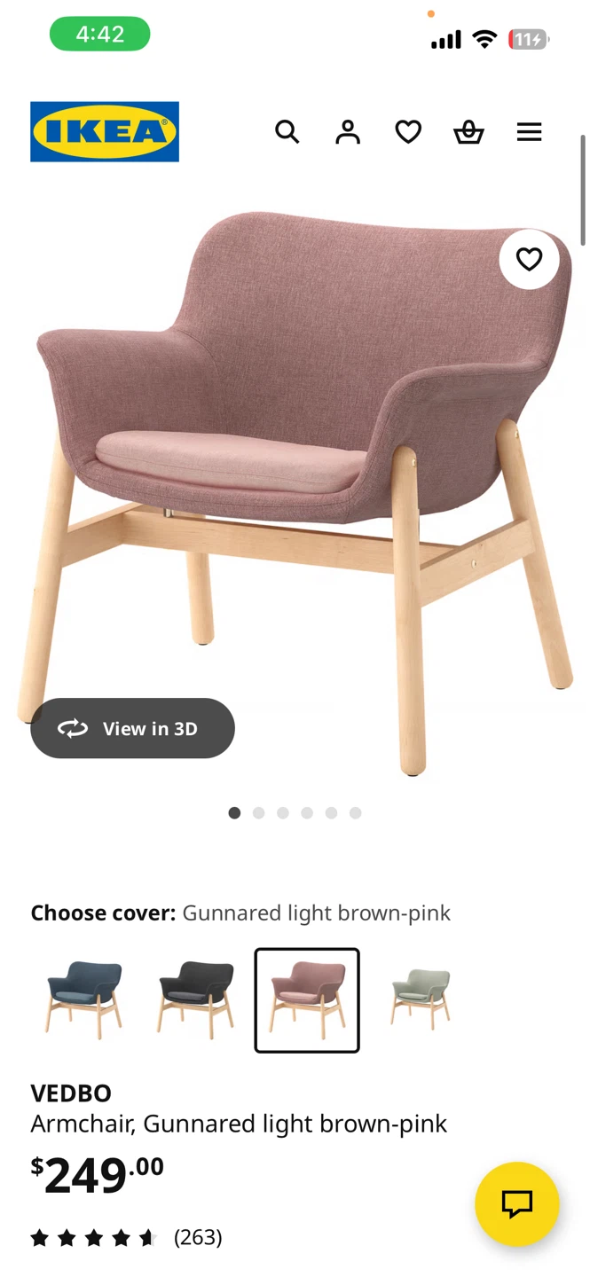 IKEA VEDBO chair - photo 3