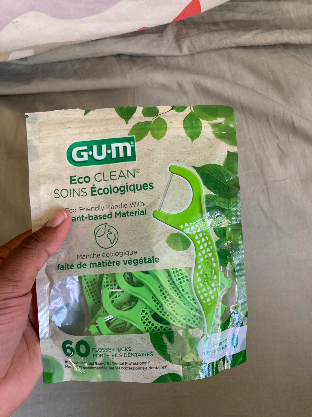 FREE GUM Flosser Picks - 60 Count