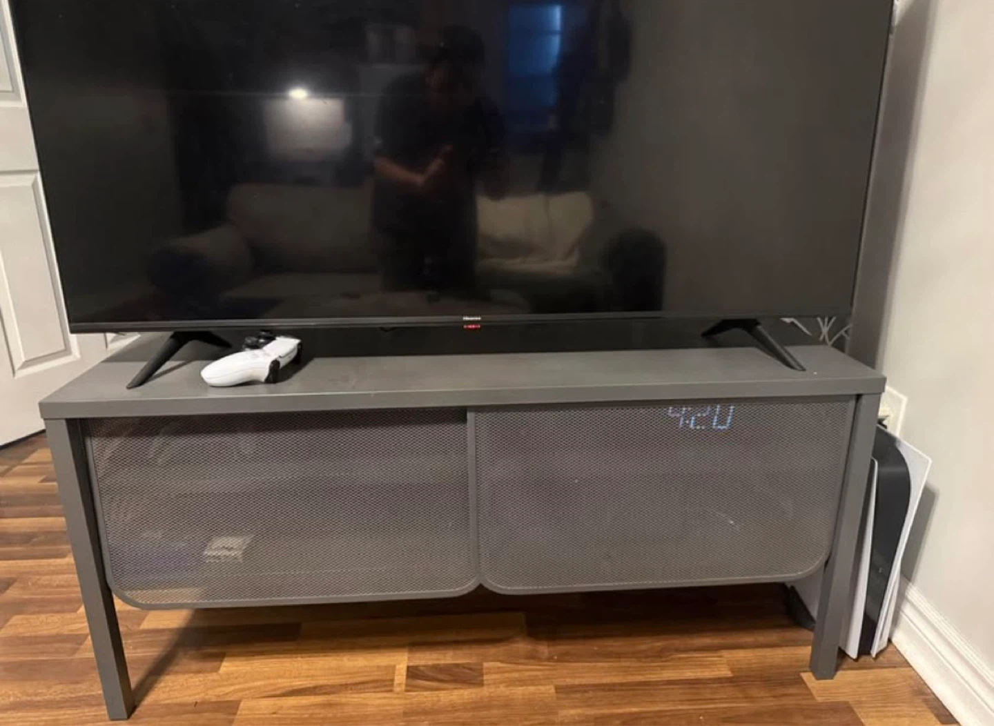 Grey TV Stand - photo 2