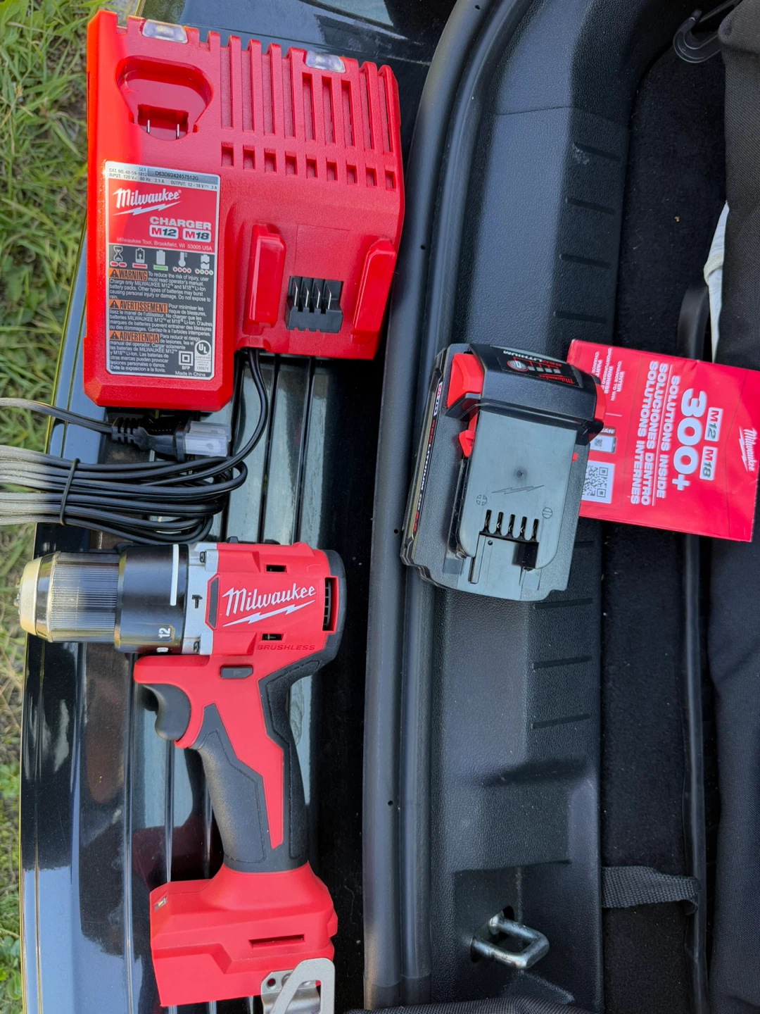 Milwaukee M18 Cordless Drill w/ 2.0Ah Battery & Charger