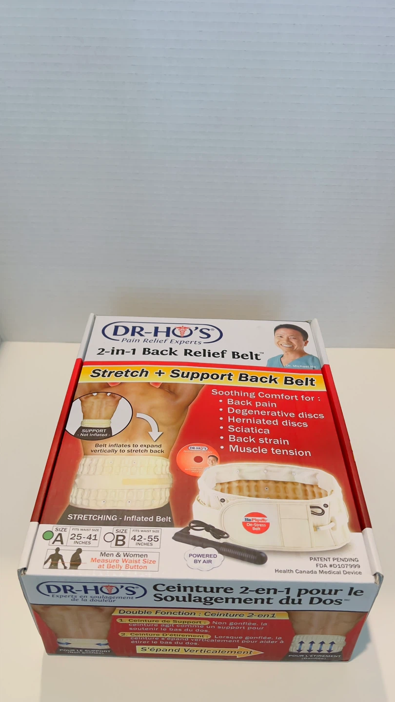 DR-HO'S 2-in-1 Stretch + Support Back Belt - photo 2