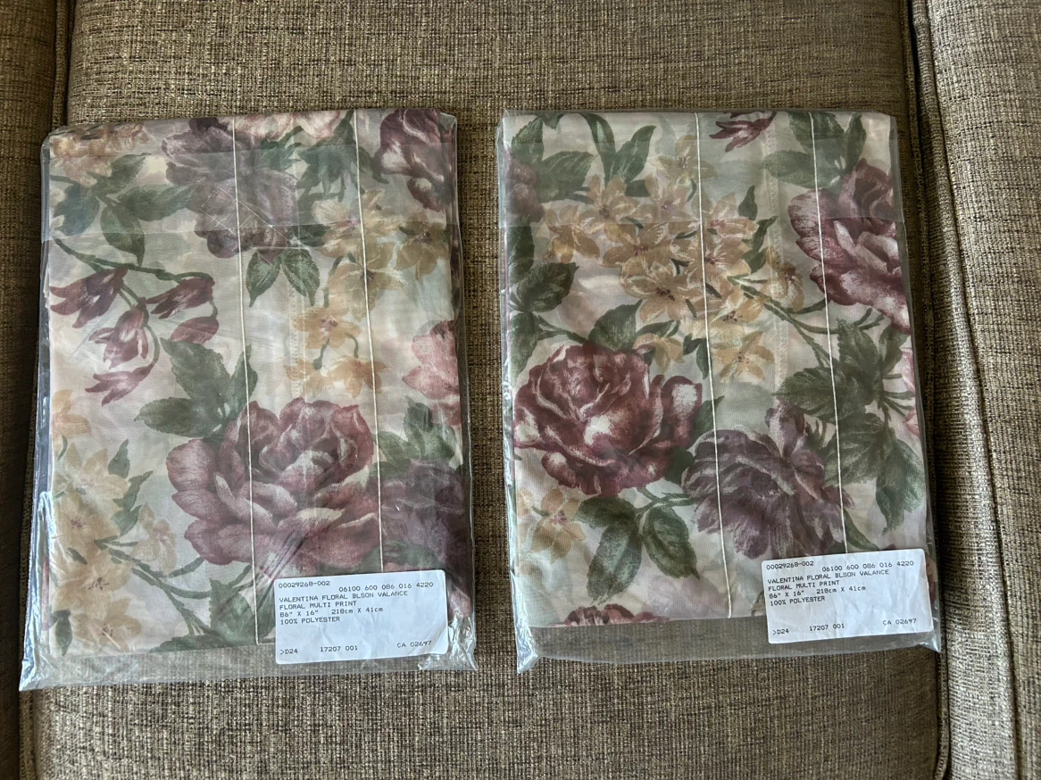 VALENTINA FLORAL BLISON VALANCE