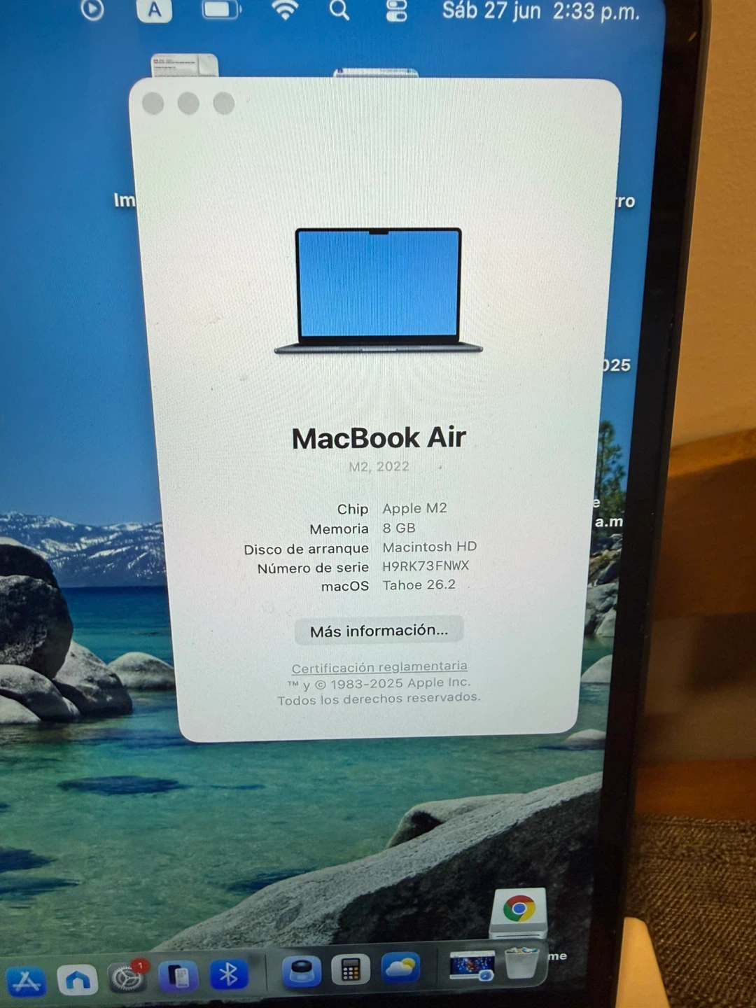 Apple MacBook Air 13-inch M2 chip, 256GB SSD, 8GB RAM - photo 3