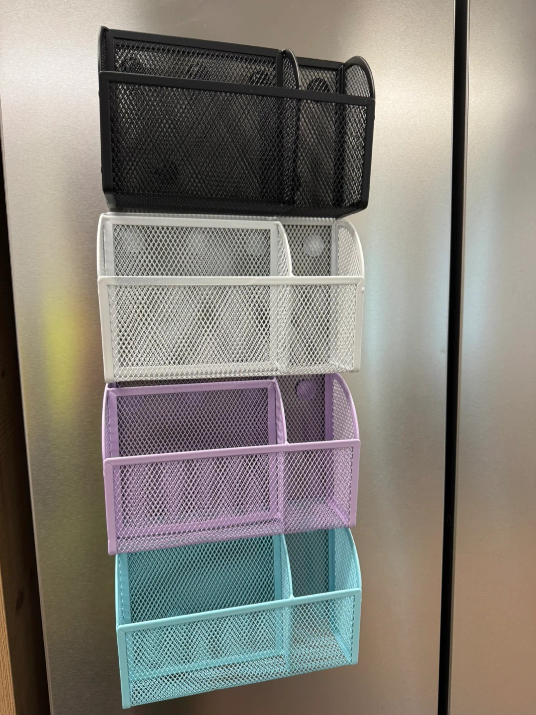 Mesh Magnetic Storage Baskets